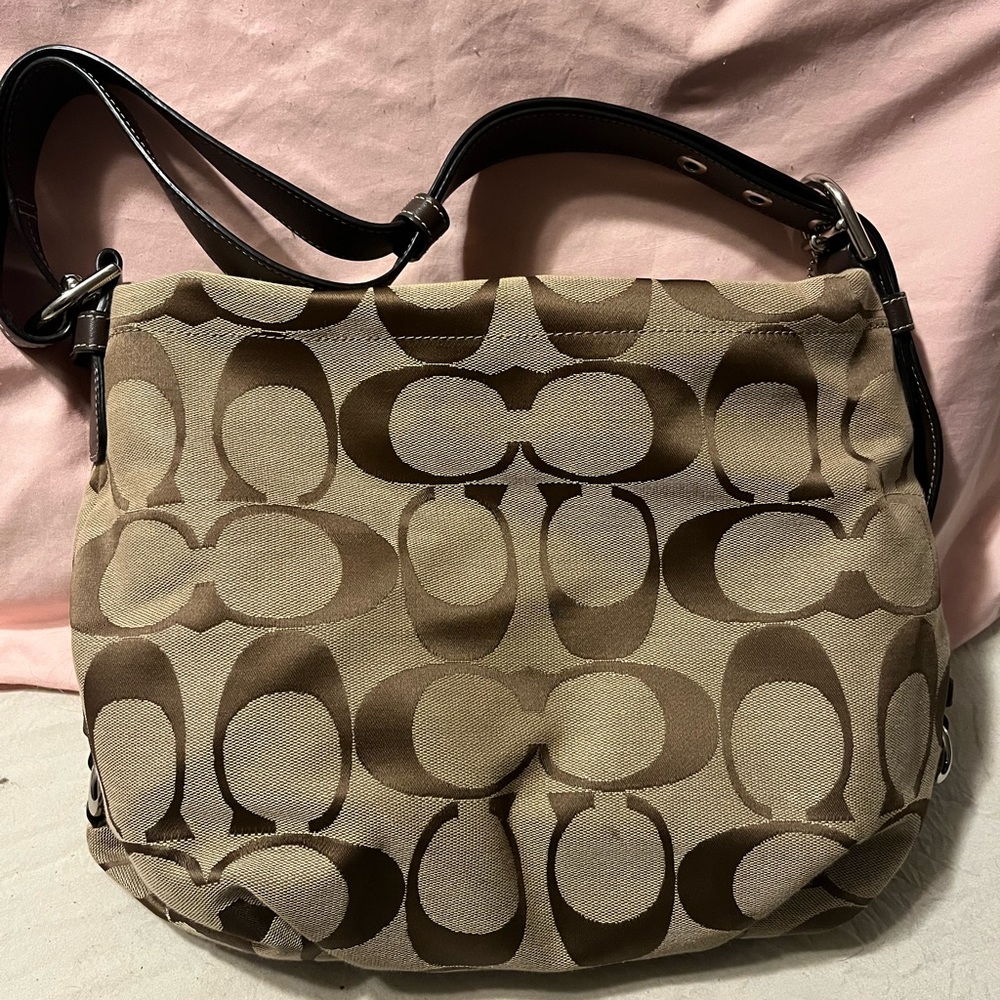 Coach hobo type bag